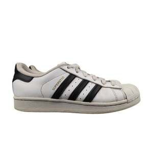 Adidas Shoes Youth 5 Sneaker Superstar Lifestyle Casual Lace Up White Black Logo